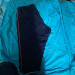 UNUSED BLUE KNEE LENGTH SWIMMING TIGHTS FOR WOMEN